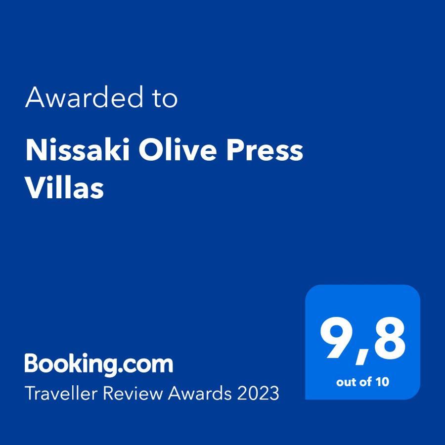 Nissaki Olive Press Villas Ниссаки Экстерьер фото